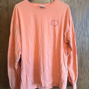 Peach turtle shirt!